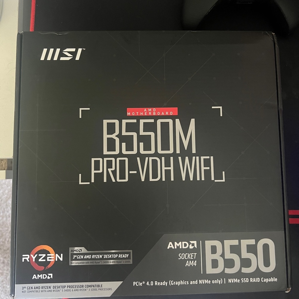 AMD MOTHERBOARD B550M Pro-VDH Wifi